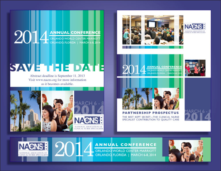 NACNS Conference branding, booklets, brochures, and ads Eliza Whitney